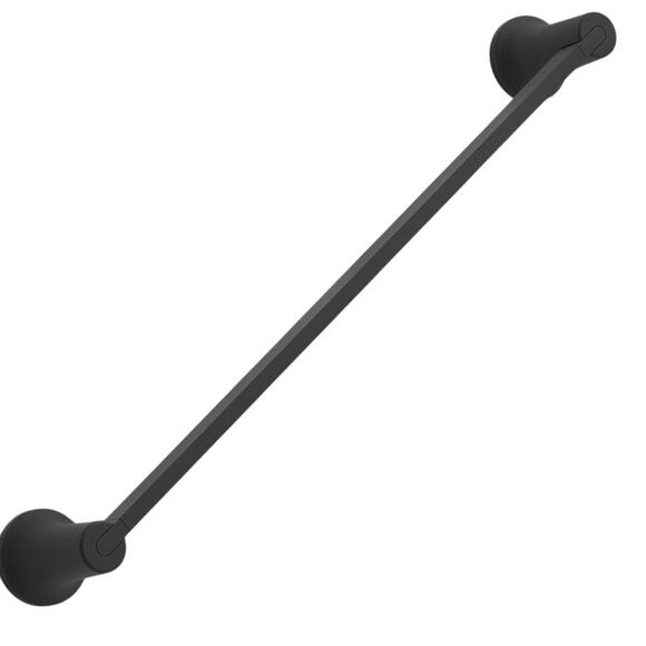 KOHLER Setra 18 in. Wall Mount Towel Bar Matte Black - Picture 1 of 5